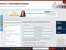 Tablet Screenshot of besteuerung-selbstaendigerwerbender.ch